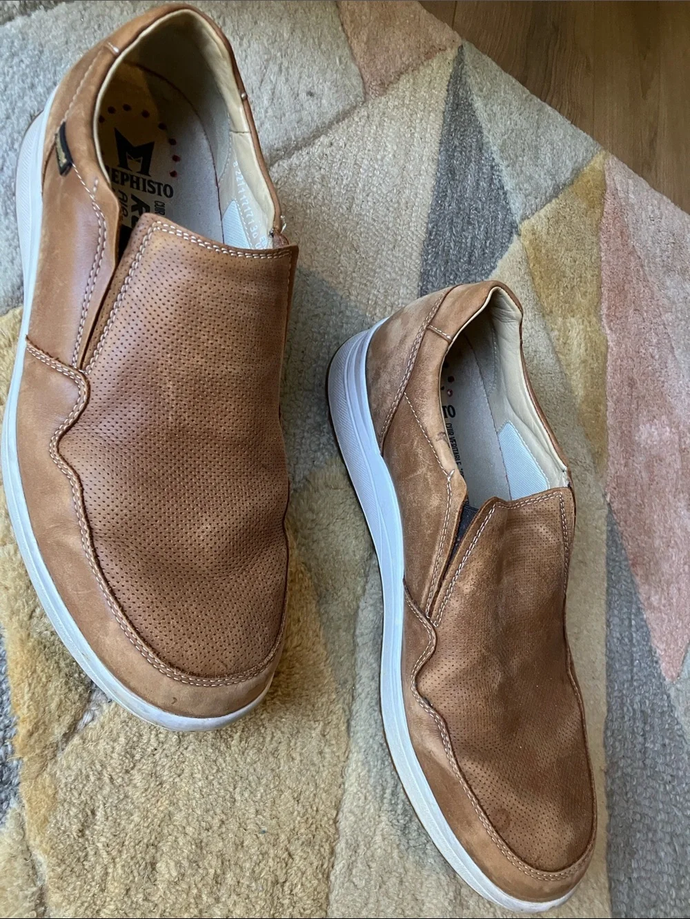 Mephisto Men’s Slip-On Leather Loafers